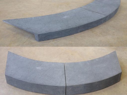 Bluestone Curved Pool Coping