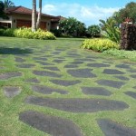 Basalt Stepping Stone Pathway