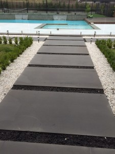 harkaway bluestone sawn and lightly honed enhanced pavers