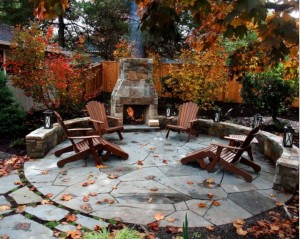 harkaway sawn and lightly honed Bluestone crazy paving outdoor pavers