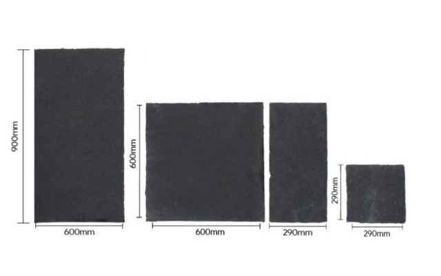Blue french pattern sizes