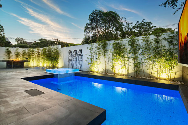 Bluestone pool tiles and pool pavers in Melbourne